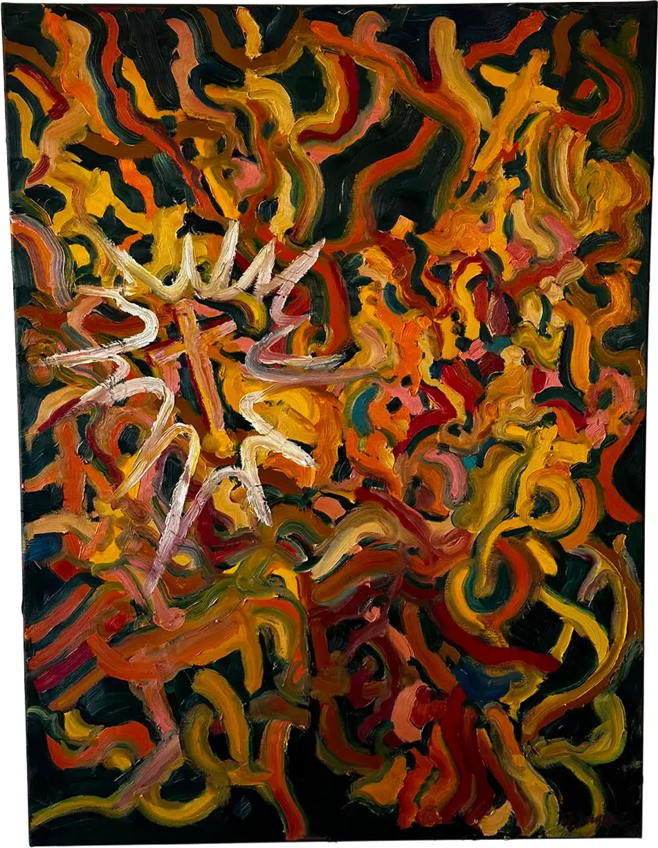 FOOLS GOLD, Oil on canvas, null