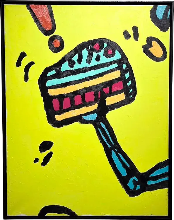 TRUTH, Oil on canvas, null