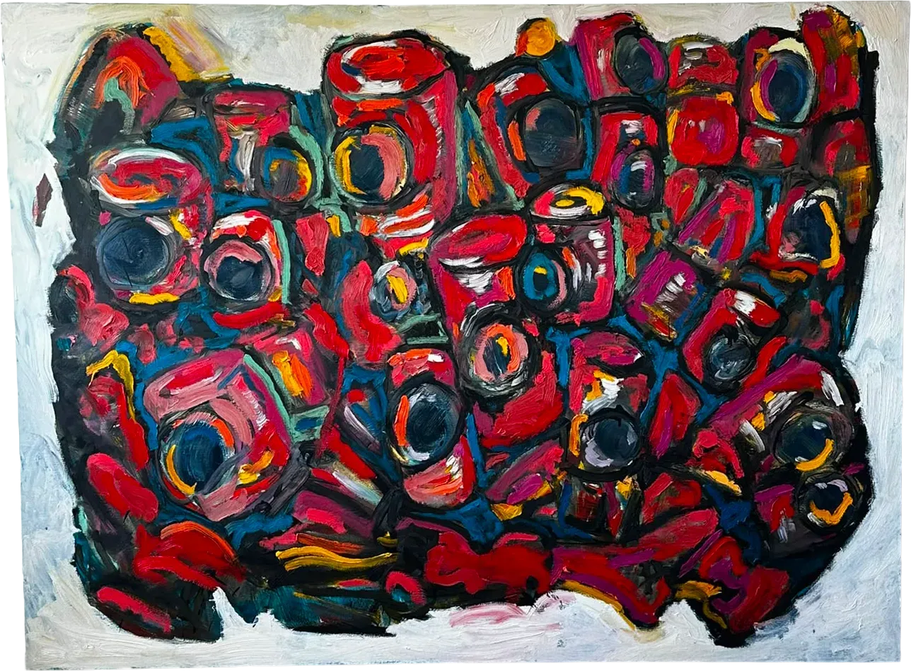 VOYEURISM, Oil on canvas, null