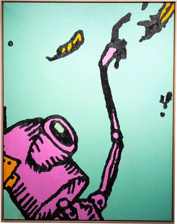 WHATS COOKING, Oil on canvas, null