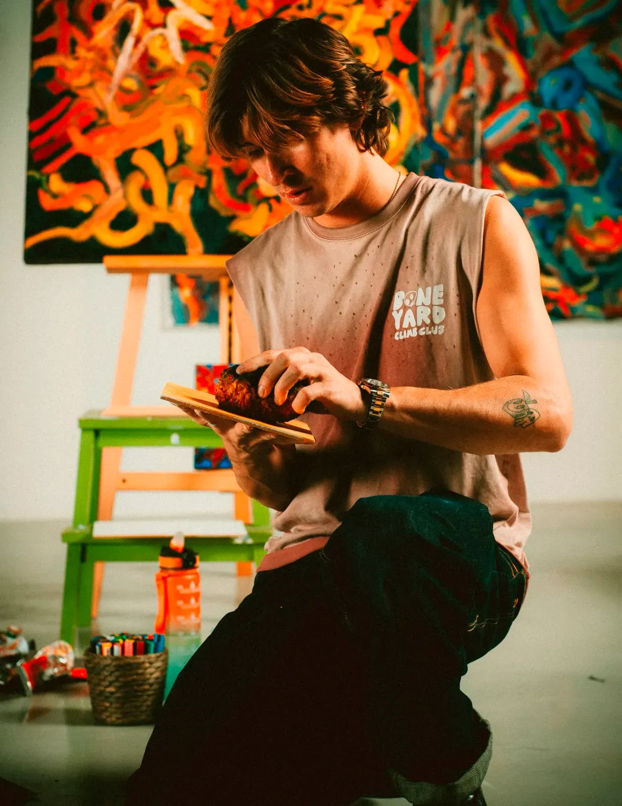 In the studio, Oslo