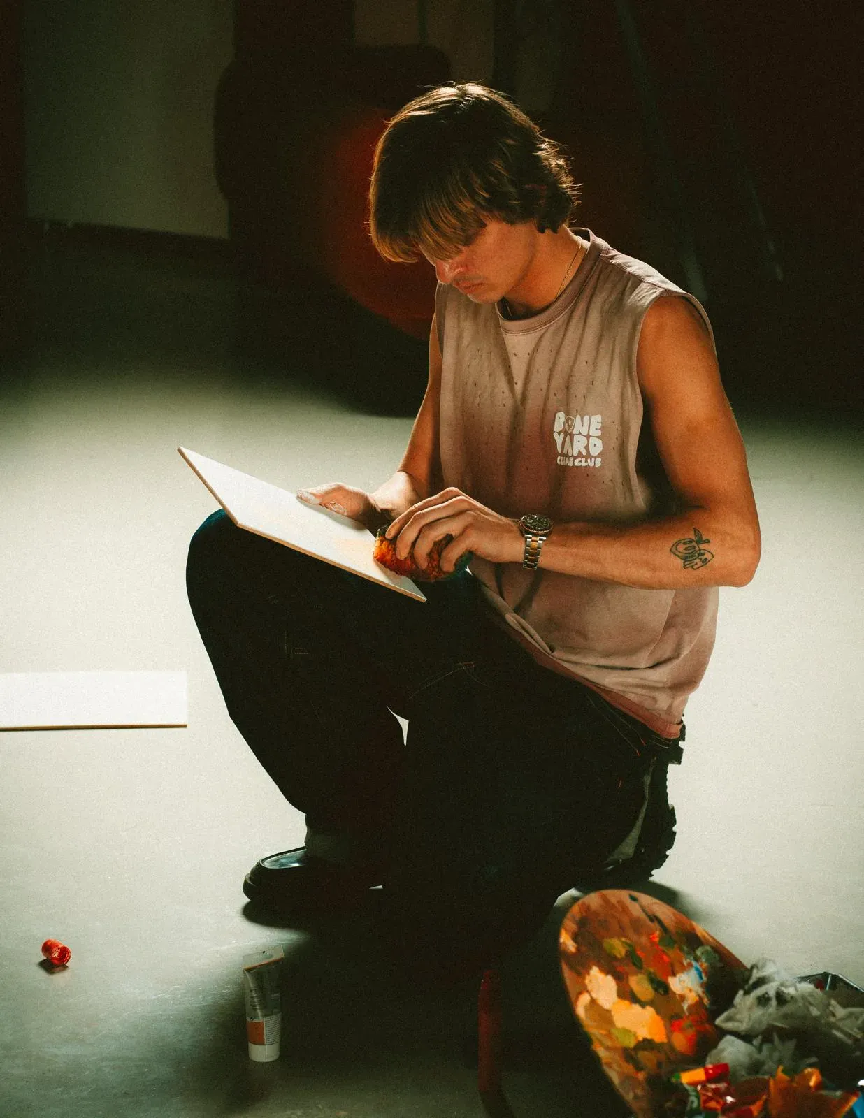 On the floor, where most of it happens