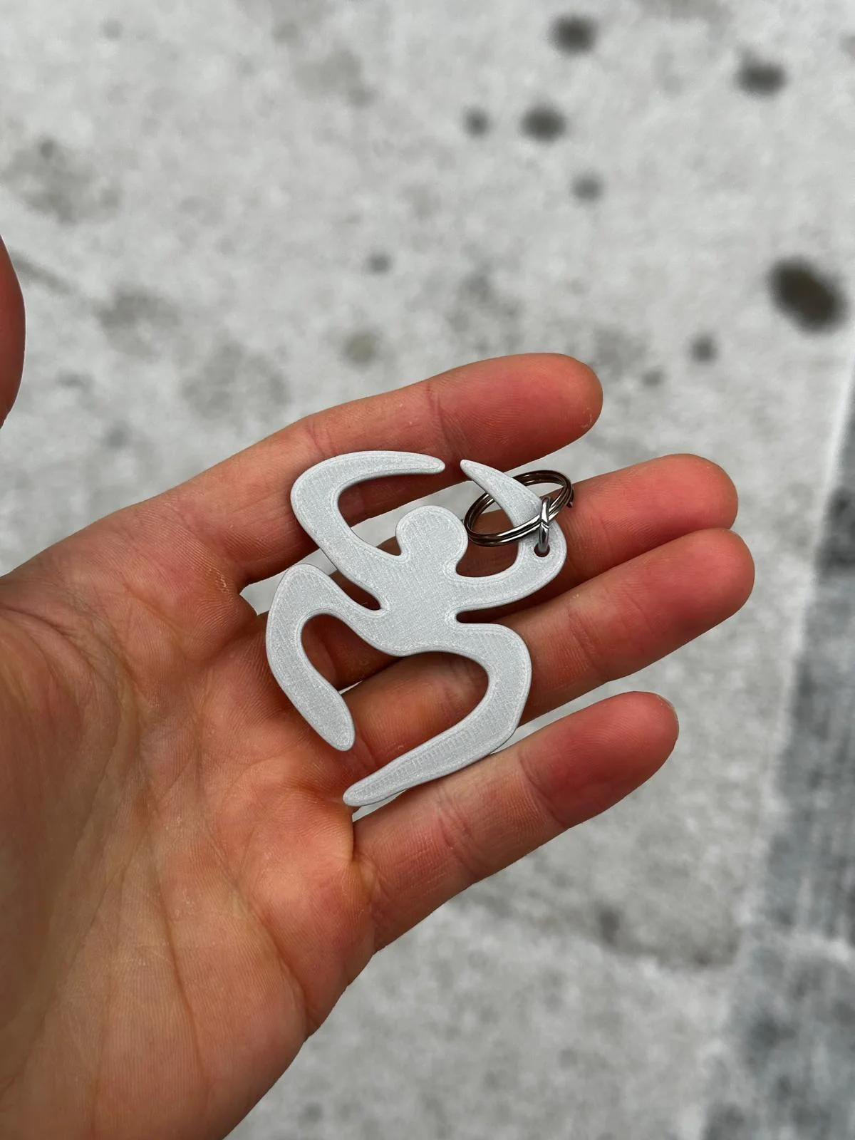Keychain, 3D printed