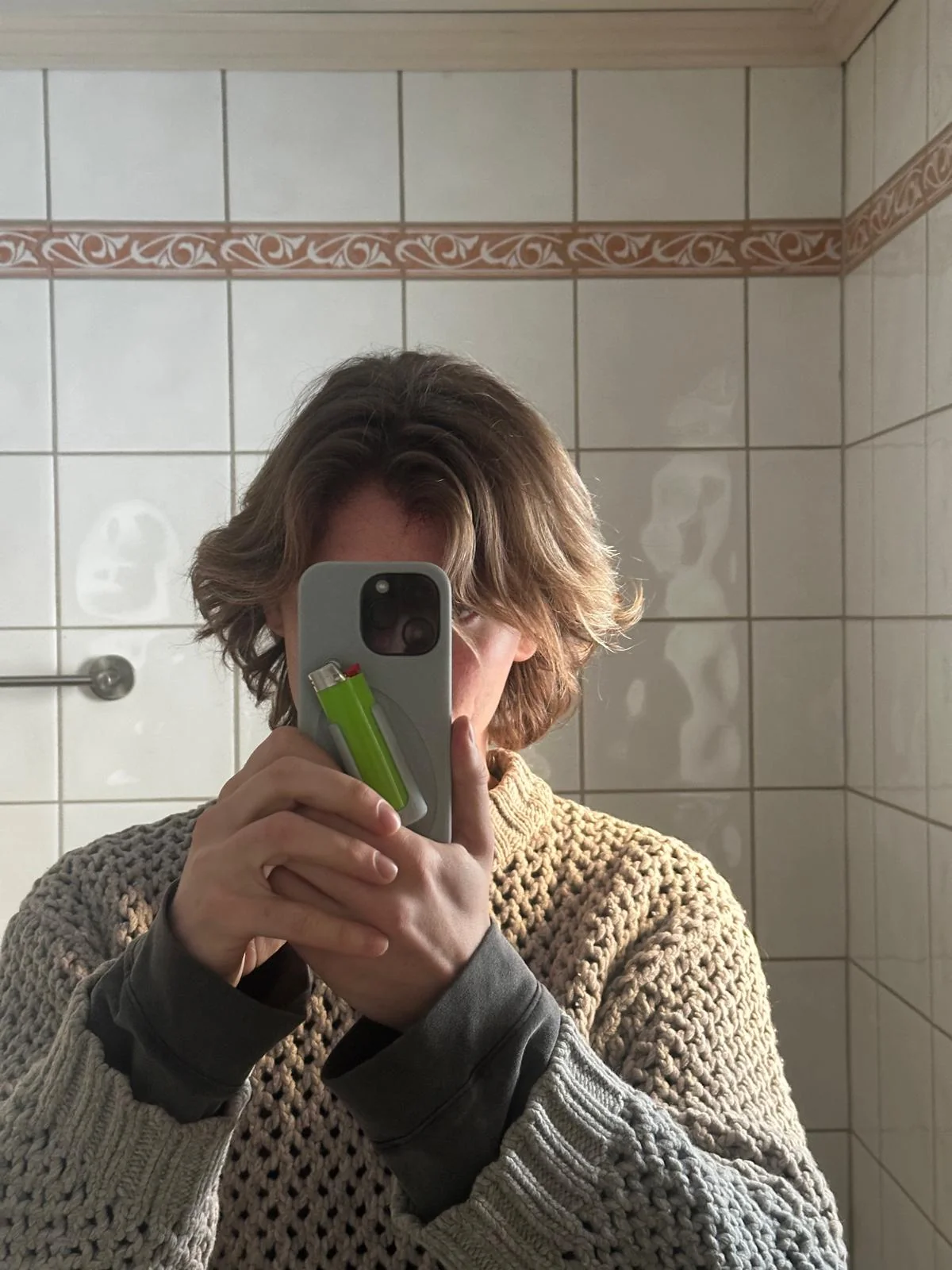 Phone case, With lighter holder