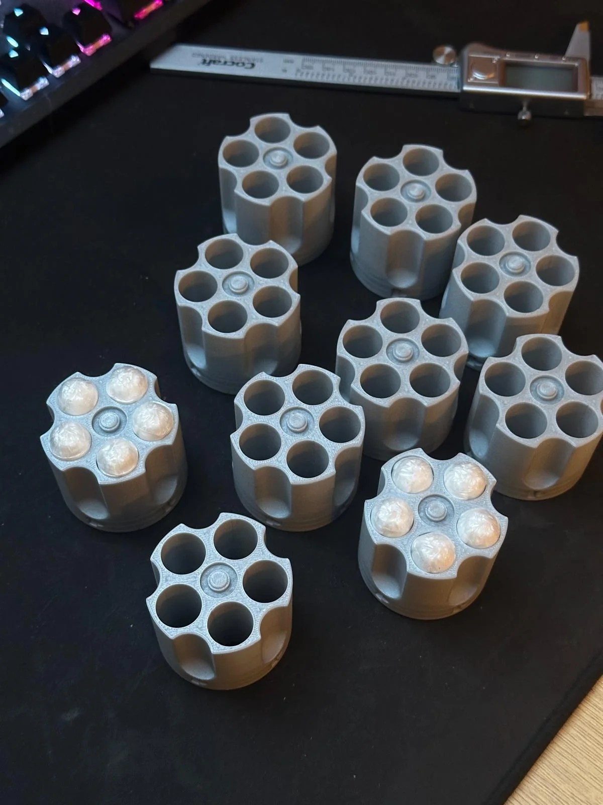 Revolver tampon holder, Small series